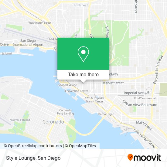 Style Lounge map