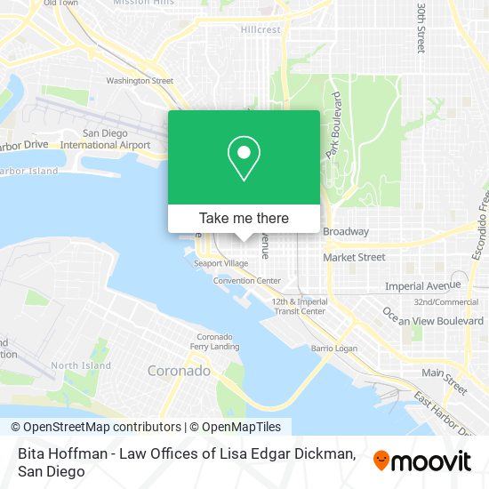 Mapa de Bita Hoffman - Law Offices of Lisa Edgar Dickman