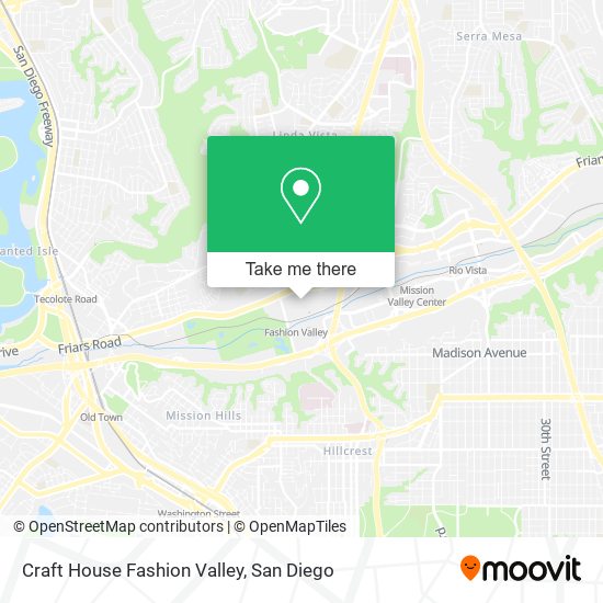 Mapa de Craft House Fashion Valley