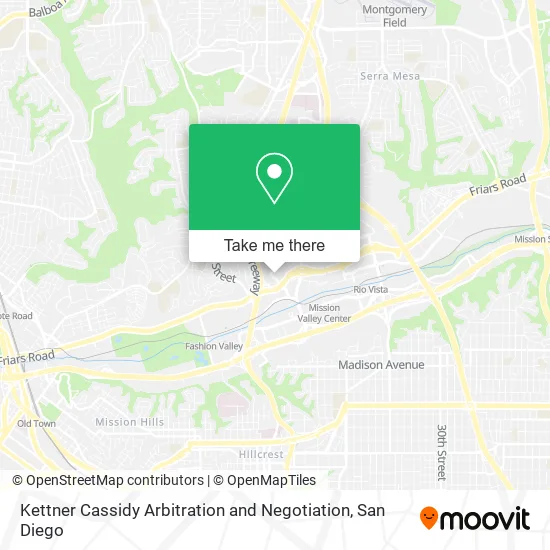 Mapa de Kettner Cassidy Arbitration and Negotiation