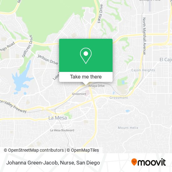 Johanna Green-Jacob, Nurse map