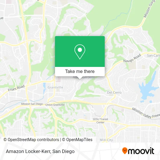 Amazon Locker-Kerr map