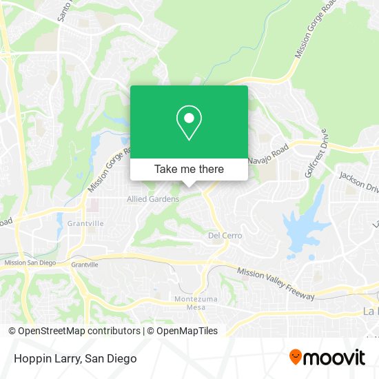Hoppin Larry map