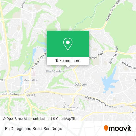 En Design and Build map