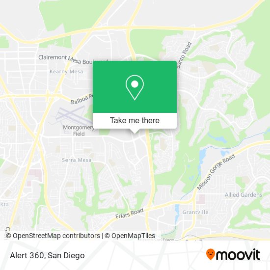 Alert 360 map