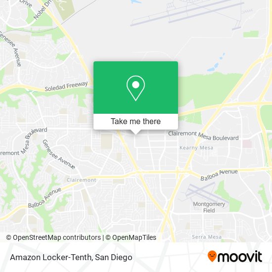 Amazon Locker-Tenth map