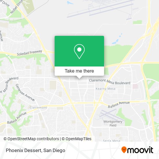 Phoenix Dessert map