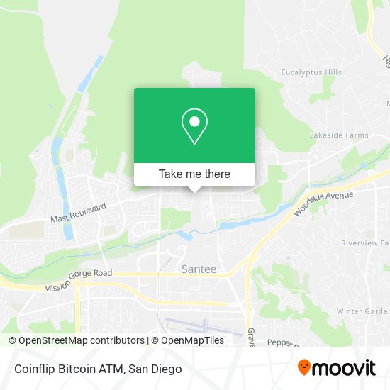 Mapa de Coinflip Bitcoin ATM