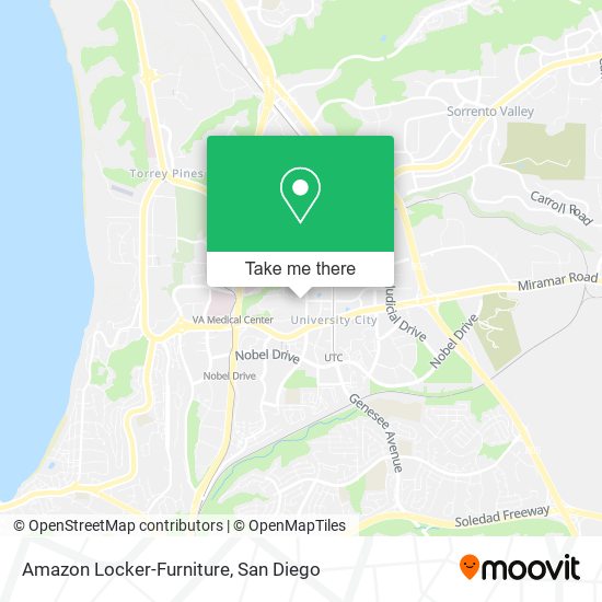 Amazon Locker-Furniture map