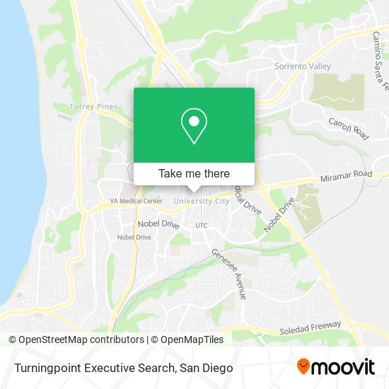 Turningpoint Executive Search map