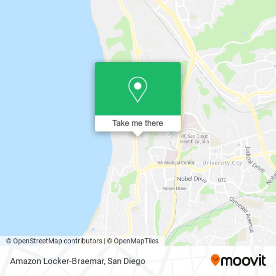 Amazon Locker-Braemar map