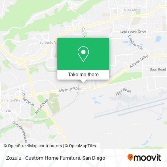 Zozulu - Custom Home Furniture map