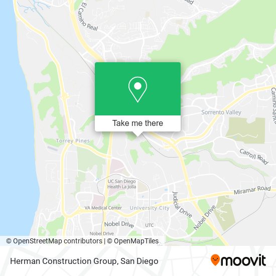 Herman Construction Group map