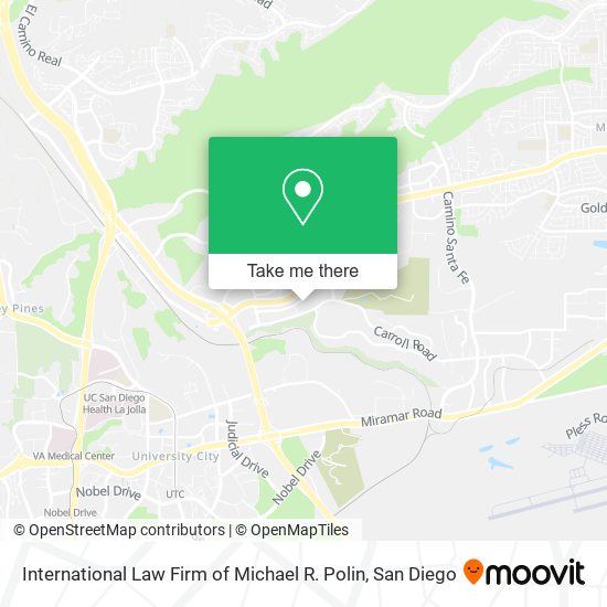 Mapa de International Law Firm of Michael R. Polin