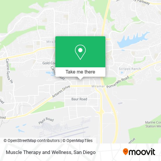 Mapa de Muscle Therapy and Wellness