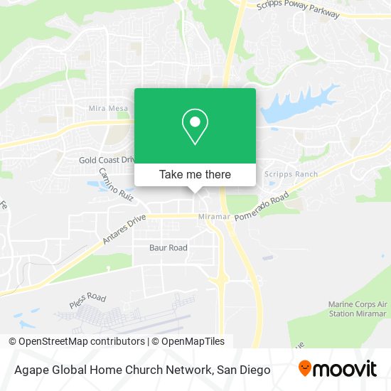 Agape Global Home Church Network map
