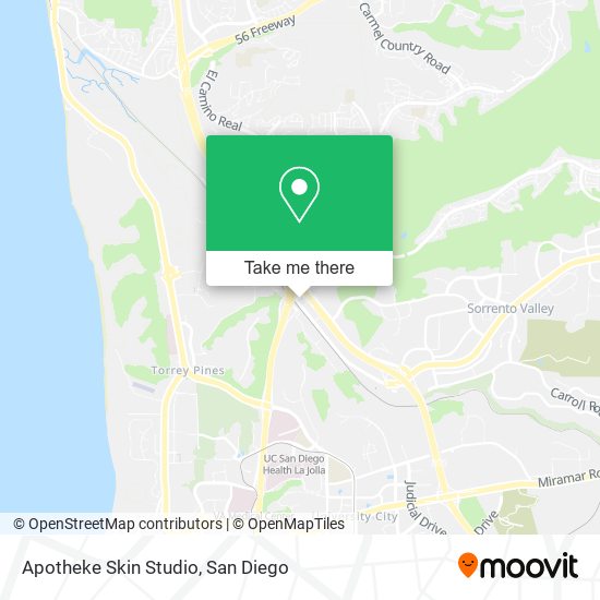 Apotheke Skin Studio map