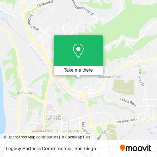 Legacy Partners Commmercial map