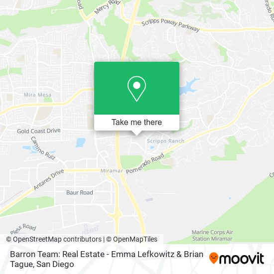 Barron Team: Real Estate - Emma Lefkowitz & Brian Tague map