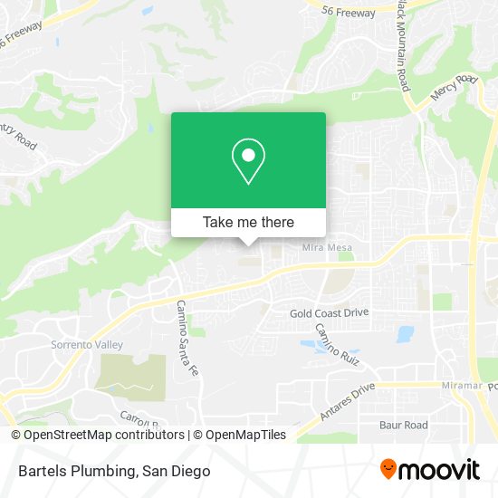 Mapa de Bartels Plumbing