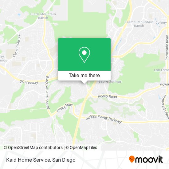 Kaid Home Service map