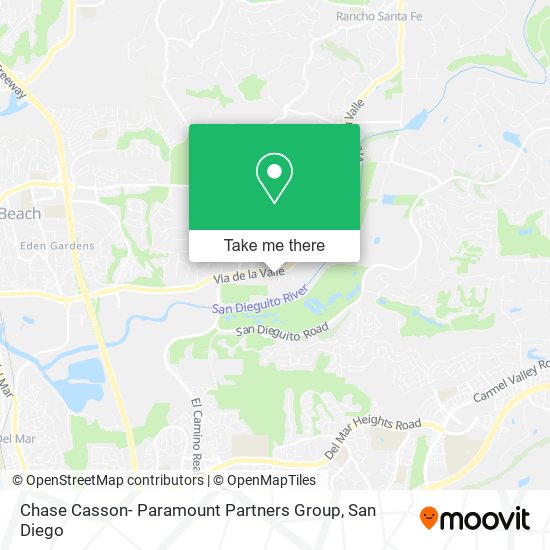 Mapa de Chase Casson- Paramount Partners Group