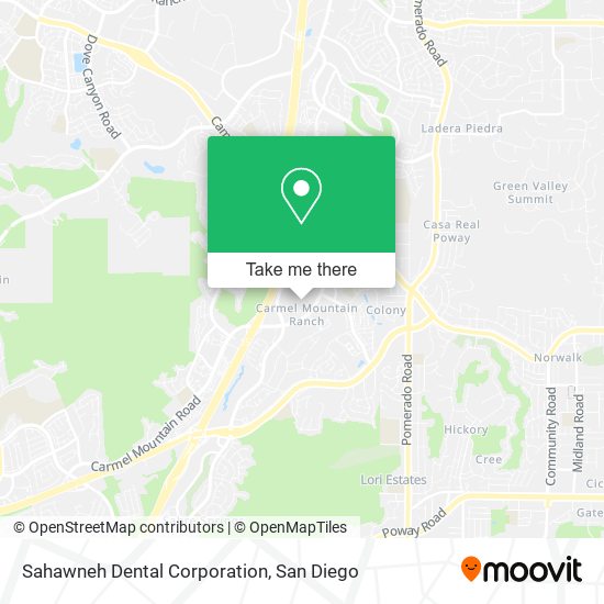 Mapa de Sahawneh Dental Corporation