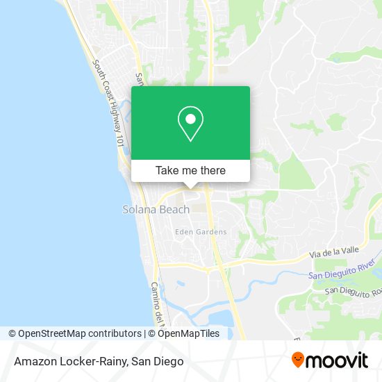 Amazon Locker-Rainy map