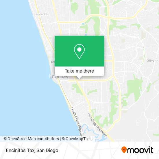 Mapa de Encinitas Tax