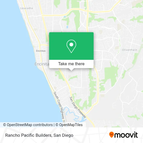Rancho Pacific Builders map