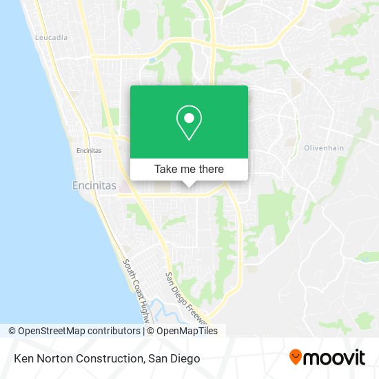 Ken Norton Construction map