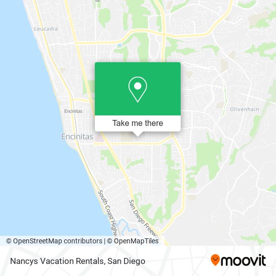 Nancys Vacation Rentals map