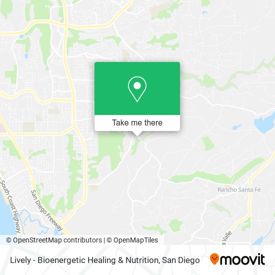 Lively - Bioenergetic Healing & Nutrition map