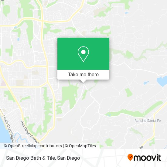 San Diego Bath & Tile map