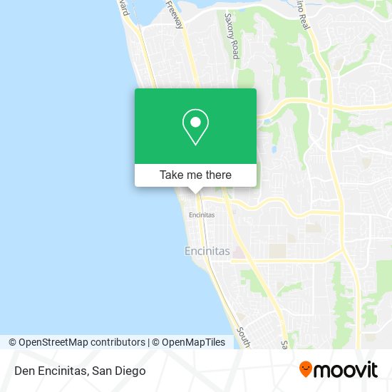 Den Encinitas map