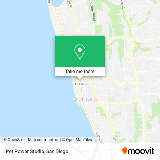 Mapa de Pet Power Studio