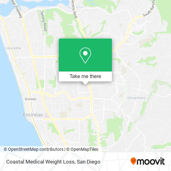 Coastal Medical Weight Loss map