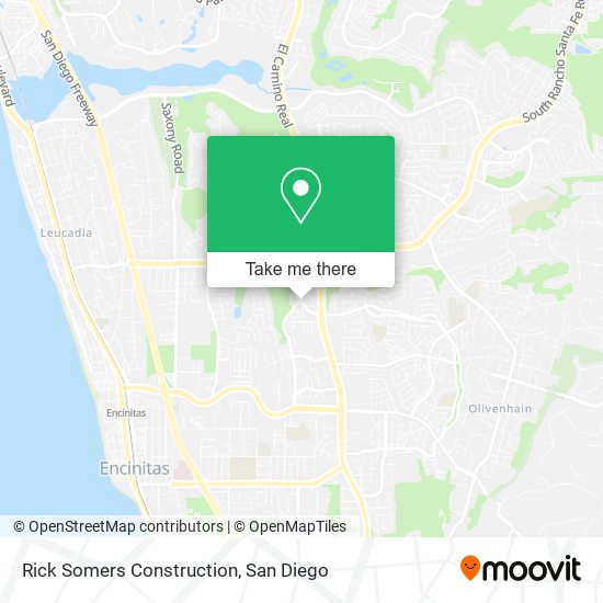 Rick Somers Construction map