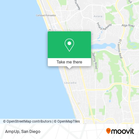 AmpUp map