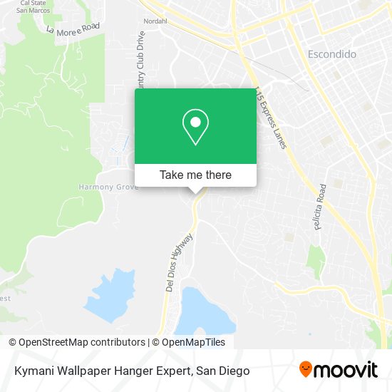 Mapa de Kymani Wallpaper Hanger Expert
