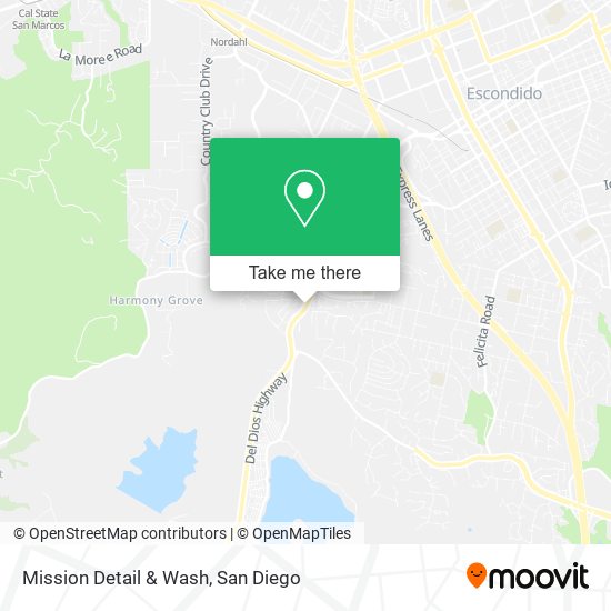 Mission Detail & Wash map