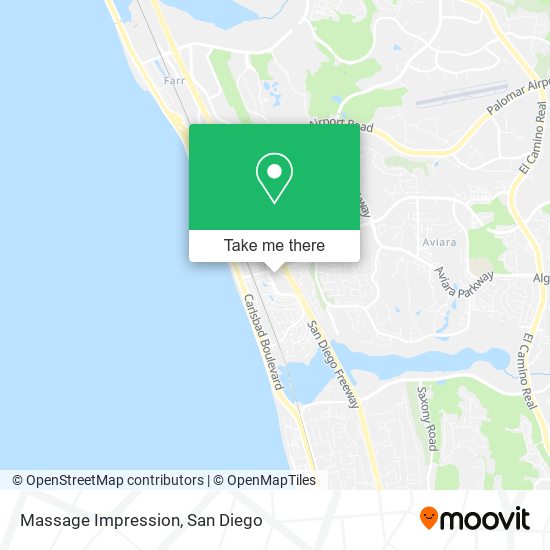 Massage Impression map