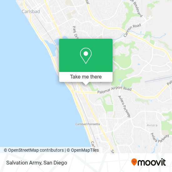 Salvation Army map