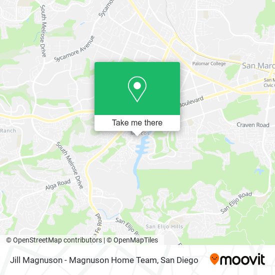 Jill Magnuson - Magnuson Home Team map