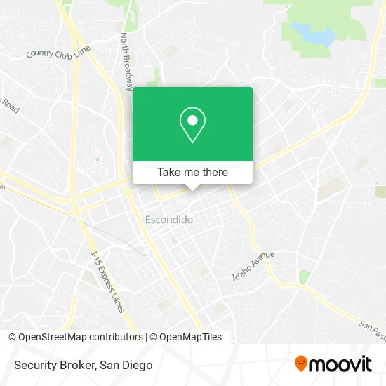 Mapa de Security Broker
