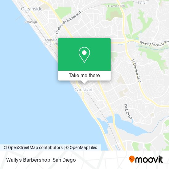Mapa de Wally's Barbershop
