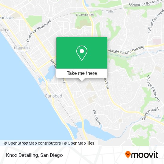 Knox Detailing map