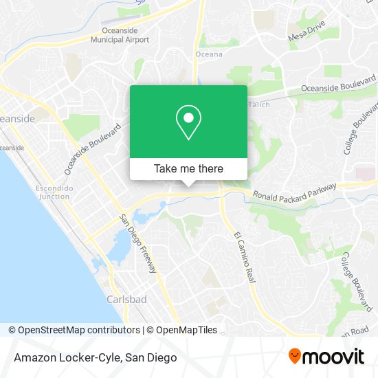 Amazon Locker-Cyle map