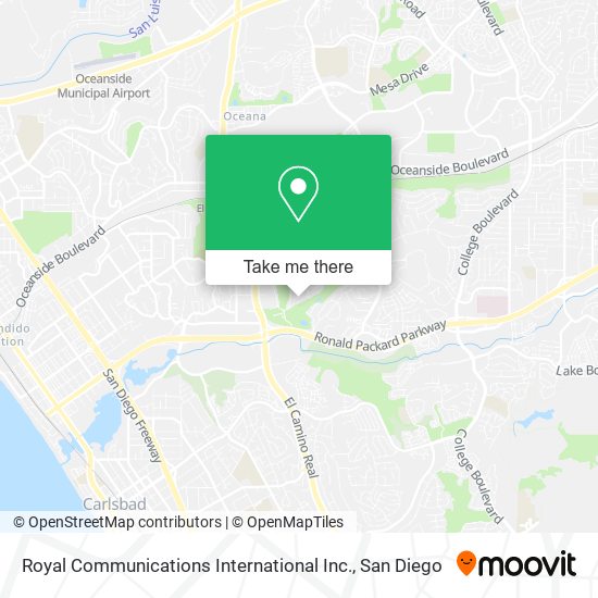 Royal Communications International Inc. map