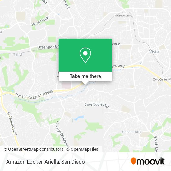 Amazon Locker-Ariella map